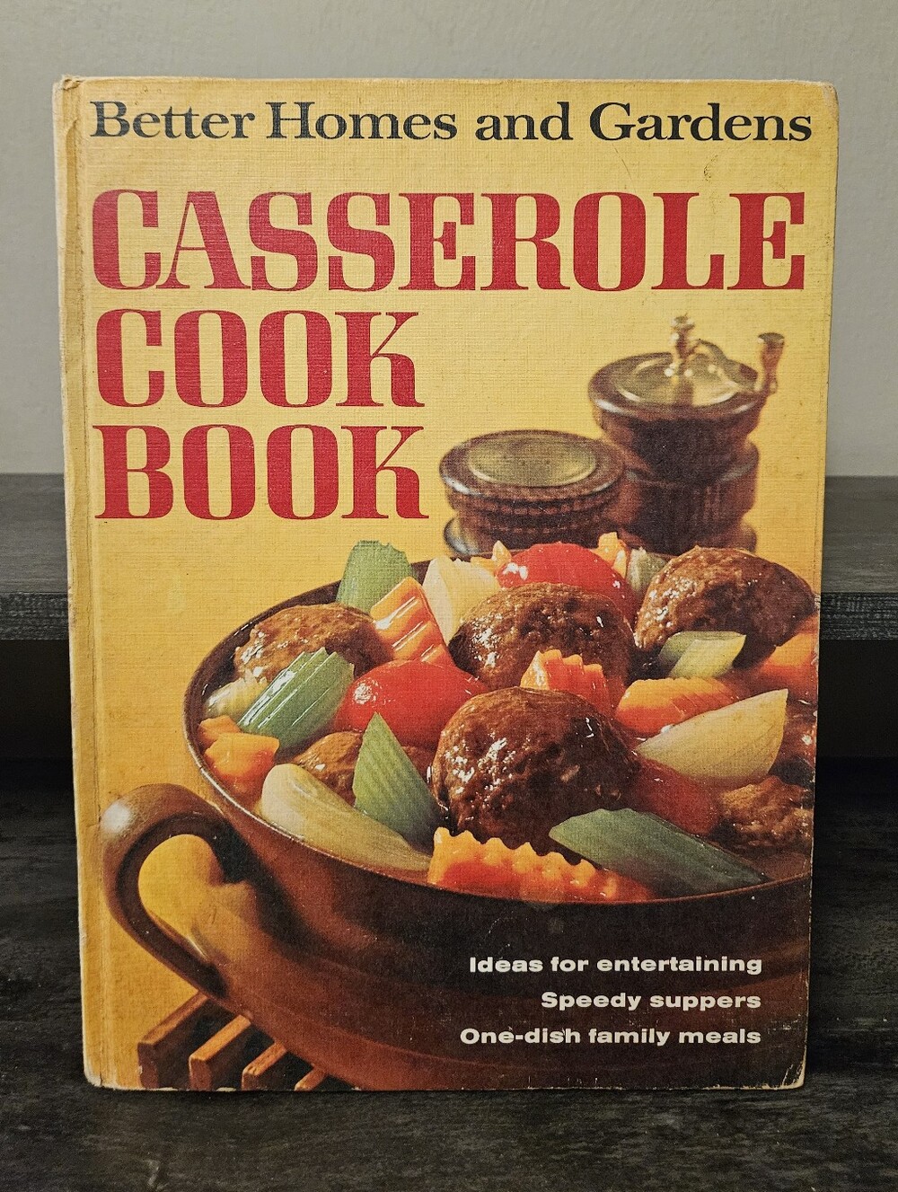 Vintage Better Homes and Gardens Casserole Cook Book Hardcover